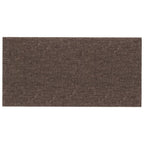 VidaXL Wandpanelen 12 st 0,54 m² 30x15 cm stof taupe