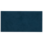 Vidaxl wandpanelen 12 st 0,54 m² 30x15 cm fluweel blauw