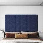 Vidaxl wandpanelen 12 st 1,08 m² 30x30 cm stof blauw