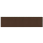 VidaXL Wandpanelen 12 st 1,08 m² 60x15 cm stof bruin