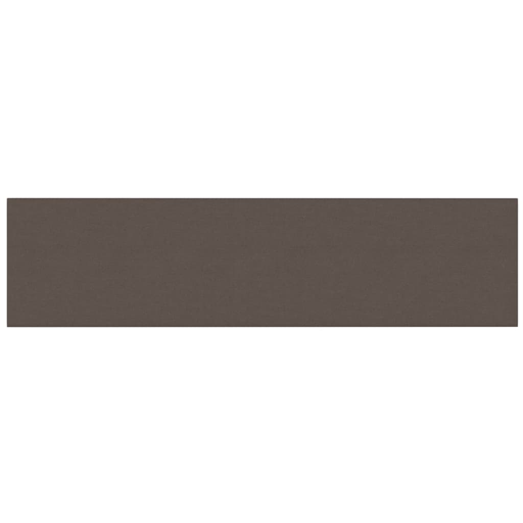 VidaXL Wandpanelen 12 st 1,08 m² 60x15 cm stof taupe