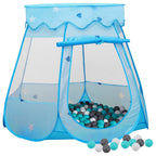 Vidaxl kinderspeeltent met 250 ballen 102x102x82 cm blauw