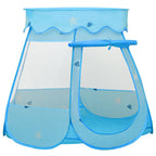 Vidaxl kinderspeeltent met 250 ballen 102x102x82 cm blauw
