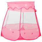 Vidaxl kinderspeeltent met 250 ballen 102x102x82 cm roze
