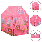 Vidaxl kinderspeeltent met 250 ballen 69x94x104 cm roze