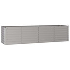 VidaXL Plantenbak verhoogd 320x80x77 cm cortenstaal roestig