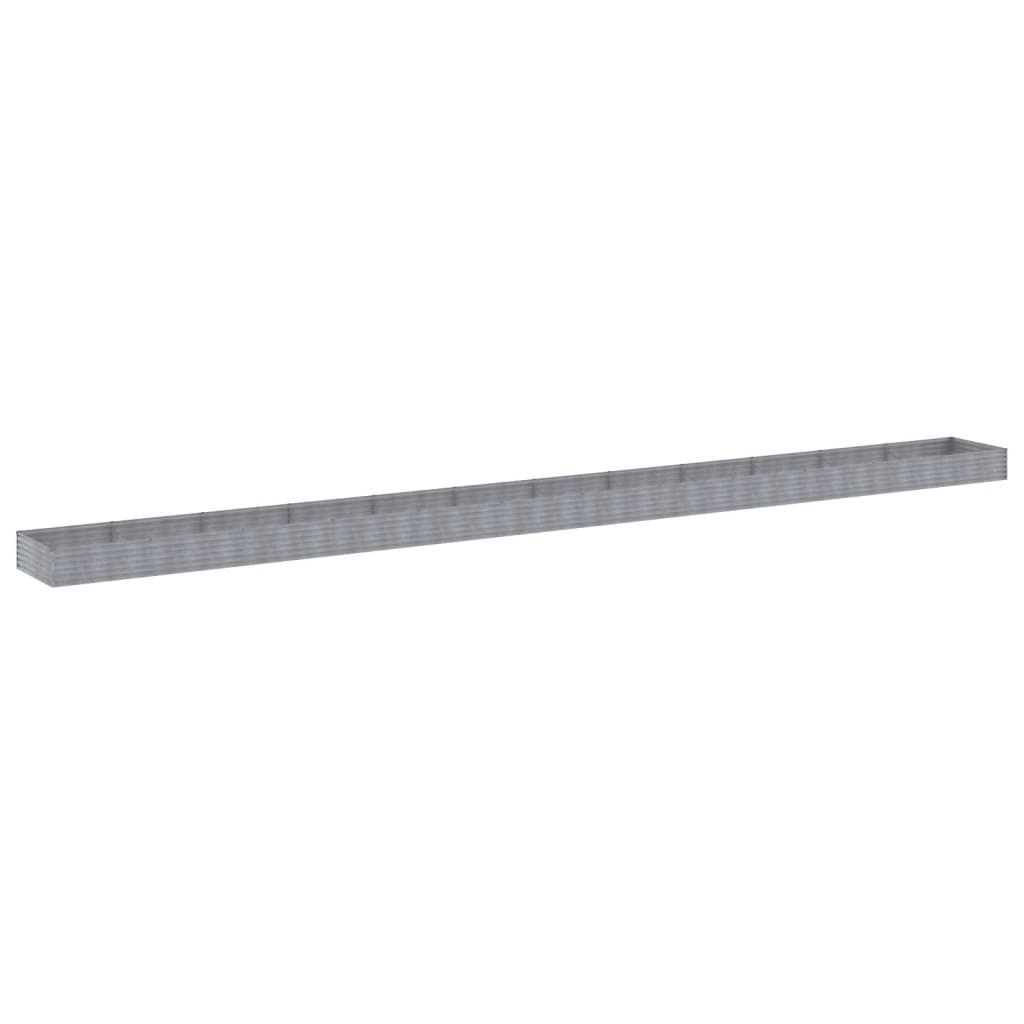 VidaXL Plantenbak verhoogd 1150x100x36 cm cortenstaal