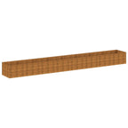 VidaXL Plantenbak verhoogd 770x100x69 cm cortenstaal