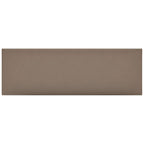 Vidaxl wandpanelen 12 st 3,24 m² 90x30 cm kunstleer cappuccinokleurig
