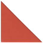 VidaXL Wandpanelen 12 st 0,54 m² 30x30 cm kunstleer rood