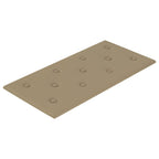 Vidaxl wandpanelen 12 st 2,16 m² 60 x 30 cm kunstleer cappuccinokleur