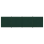 VidaXL Wandpanelen 12 st 1,08 m² 60x15 cm stof donkergroen