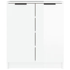 VidaXL Schoenenkast 59x35x70 cm bewerkt hout hoogglans grijs
