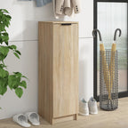 Vidaxl schoenenkast 30x35x100 cm bewerkt hout sonoma eikenkleurig