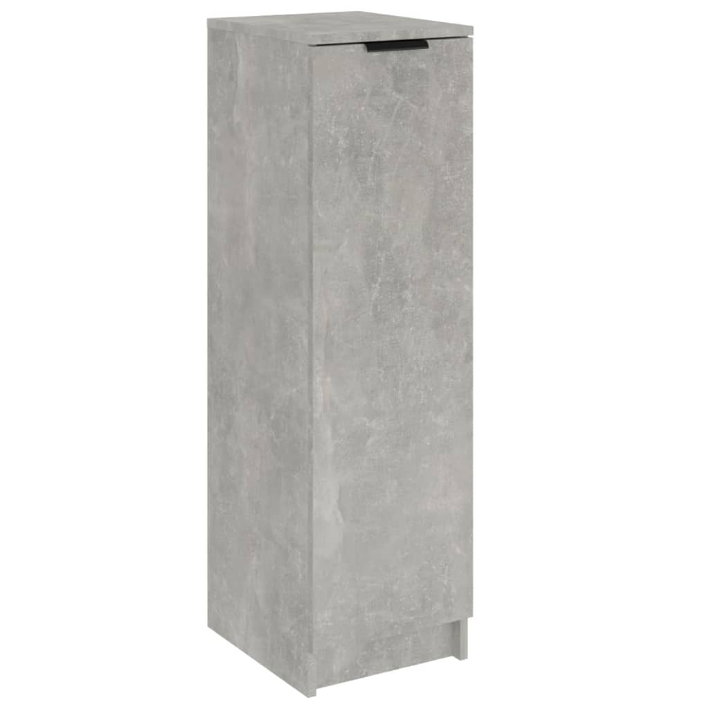 Vidaxl schoenenkast 30x35x100 cm bewerkt hout betongrijs