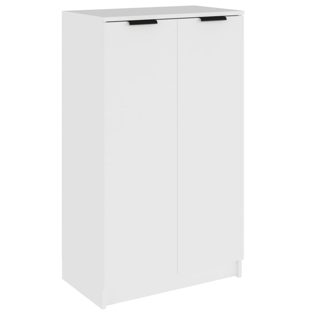 Vidaxl schoenenkast 59x35x100,5 cm bewerkt hout wit