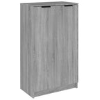 VidaXL Schoenenkast 59x35x100 cm bewerkt hout grijs sonoma eikenkleur