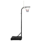 Vidaxl basketbalstandaard 282-352 cm polyethyleen wit