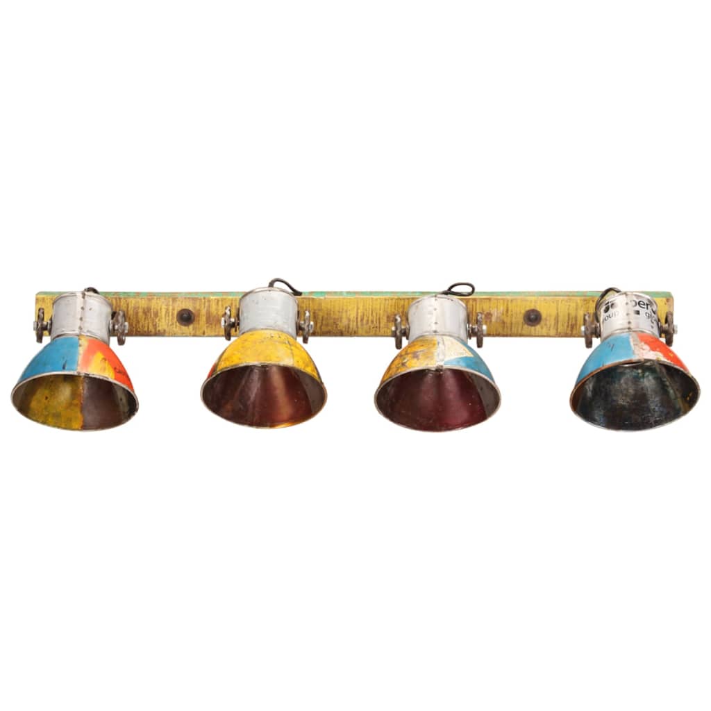 Vidaxl wandlamp industrieel e27 90x25 cm meerkleurig
