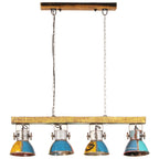 VidaXL Plafondlamp industrieel 25 W E27 111 cm meerkleurig
