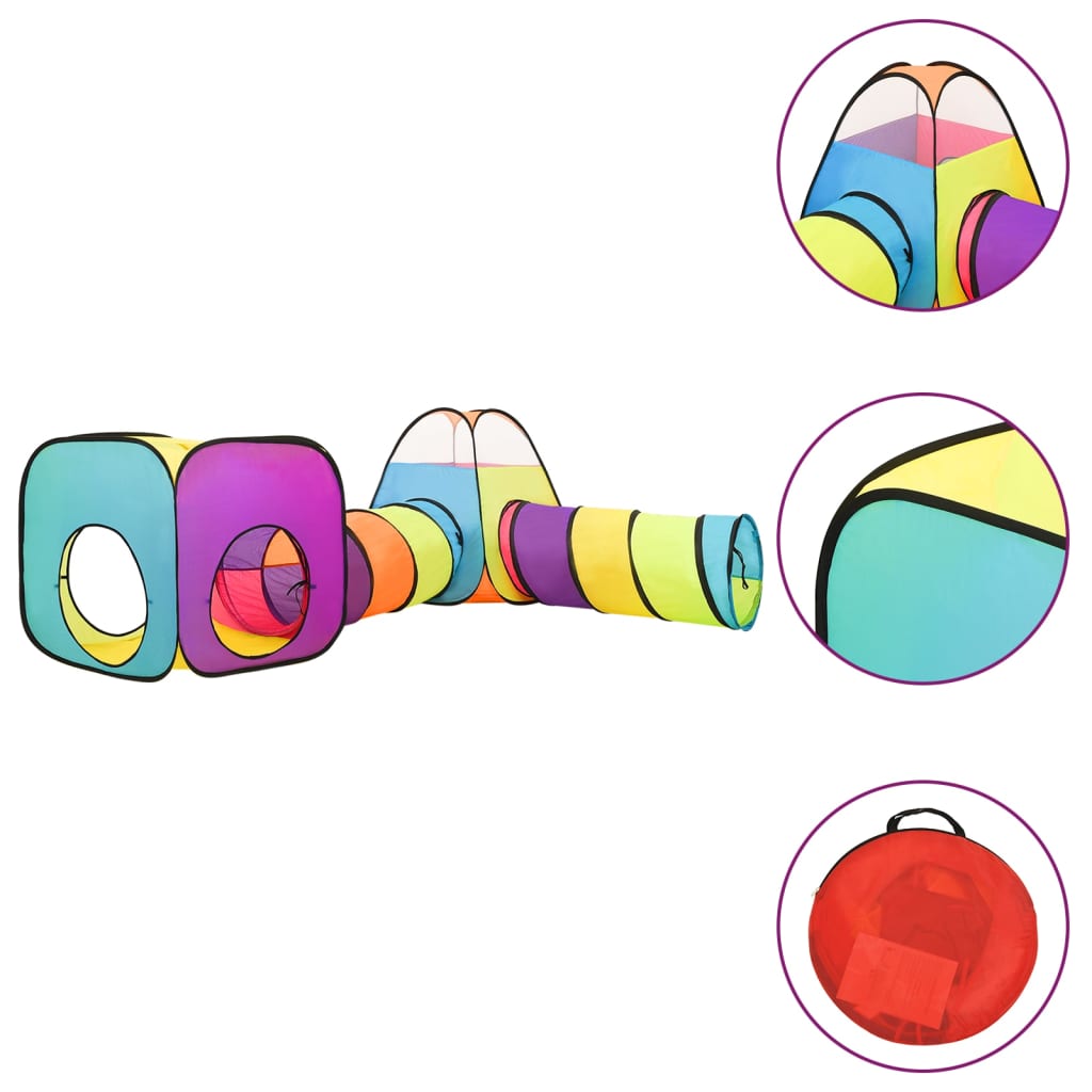 Vidaxl kinderspeeltent 190x264x90 cm meerkleurig