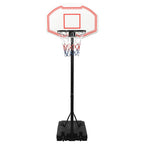 Vidaxl basketbalstandaard 237-307 cm polyetheen wit