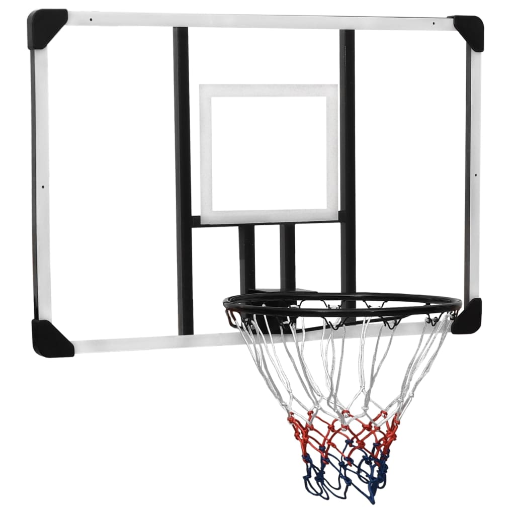 Vidaxl basketbalbord 106x69x3 cm polycarbonaat transparant