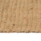 VidaXL Vloerkleed rechthoekig 160x230 cm jute naturel