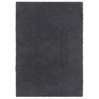 Vidaxl vloerkleed rechthoekig 120x180 cm katoen antracietkleurig
