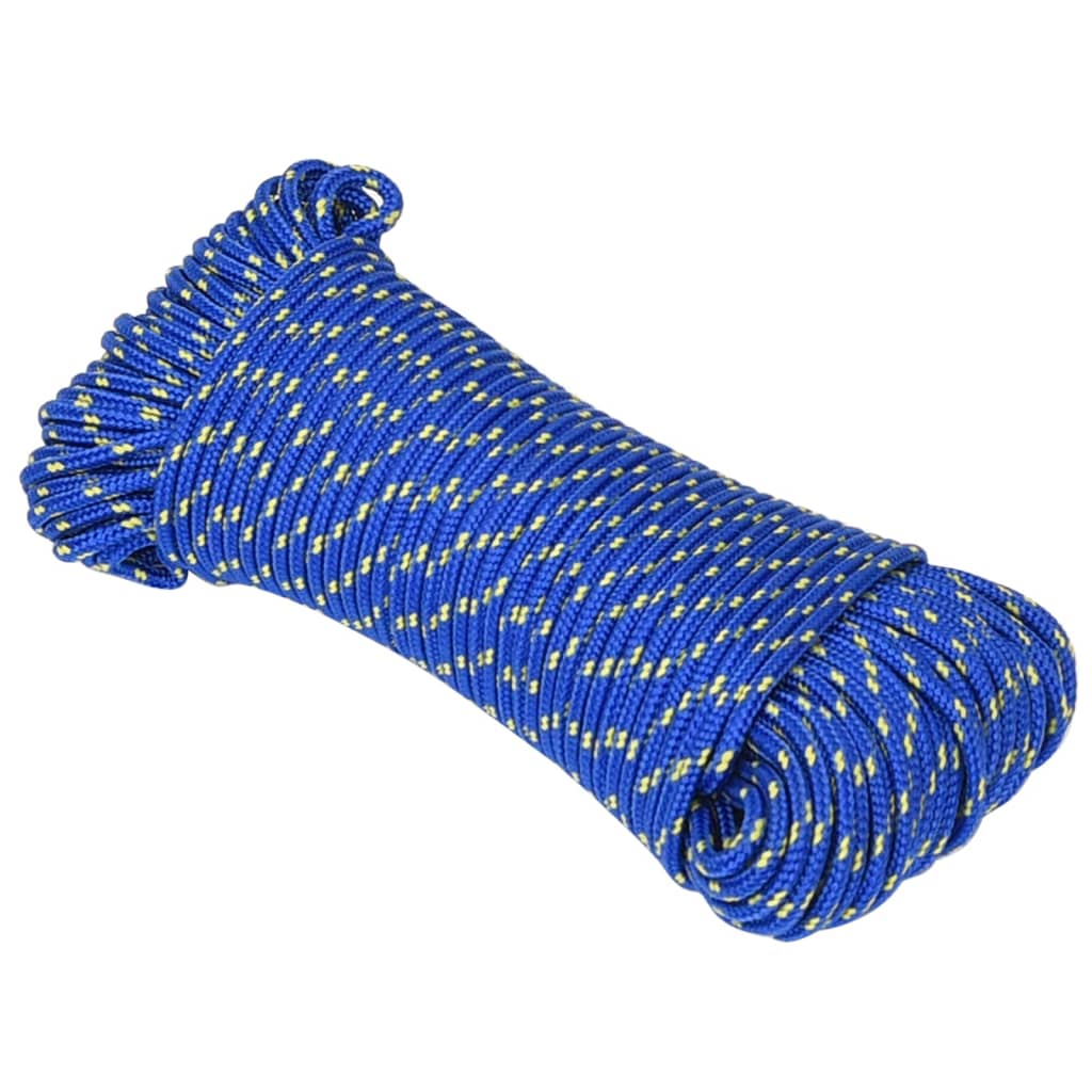 Vidaxl boottouw 3 mm 100 m polypropyleen blauw