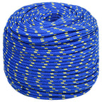 Vidaxl boottouw 10 mm 100 m polypropyleen blauw