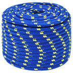 Vidaxl boottouw 14 mm 100 m polypropeen blauw