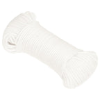 Vidaxl boottouw 5 mm 500 m polypropyleen volwit