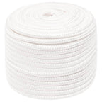 Vidaxl boottouw 14 mm 250 m polypropyleen volwit