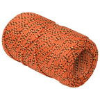 Vidaxl boottouw 2 mm 250 m polypropyleen oranje