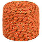 Vidaxl boottouw 6 mm 50 m polypropyleen oranje