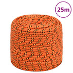 Vidaxl boottouw 8 mm 25 m polypropyleen oranje