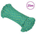 Vidaxl boottouw 3 mm 25 m polypropyleen groen