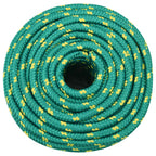 Vidaxl boottouw 14 mm 250 m polypropyleen groen