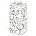 Vidaxl boottouw gevlochten 2 mm x 250 m polyester wit
