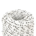 Vidaxl boottouw gevlochten 2 mm x 250 m polyester wit