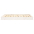 Vidaxl hondenmand 91,5x64x9 cm massief grenenhout wit