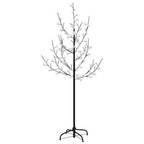 Vidaxl boom kersenbloesem 84 led's warmwit 120 cm