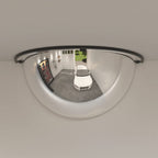 Vidaxl verkeersspiegel halve bol 2 st ø 30 cm acryl