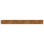 Vidaxl gazonranden 50 stuks 10x103 cm flexibel cortenstaal