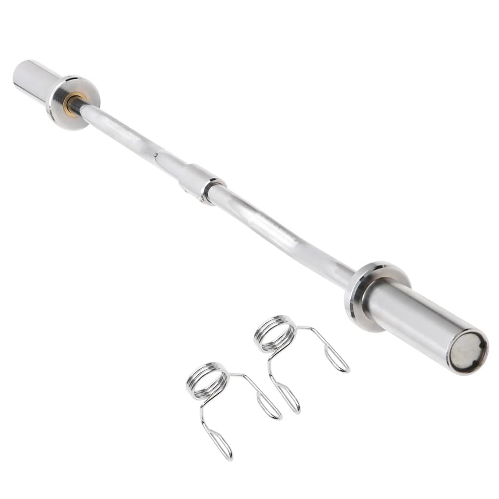 VidaXL Curlstang olympisch 120 cm staal