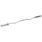 VidaXL Curlstang olympisch 120 cm staal