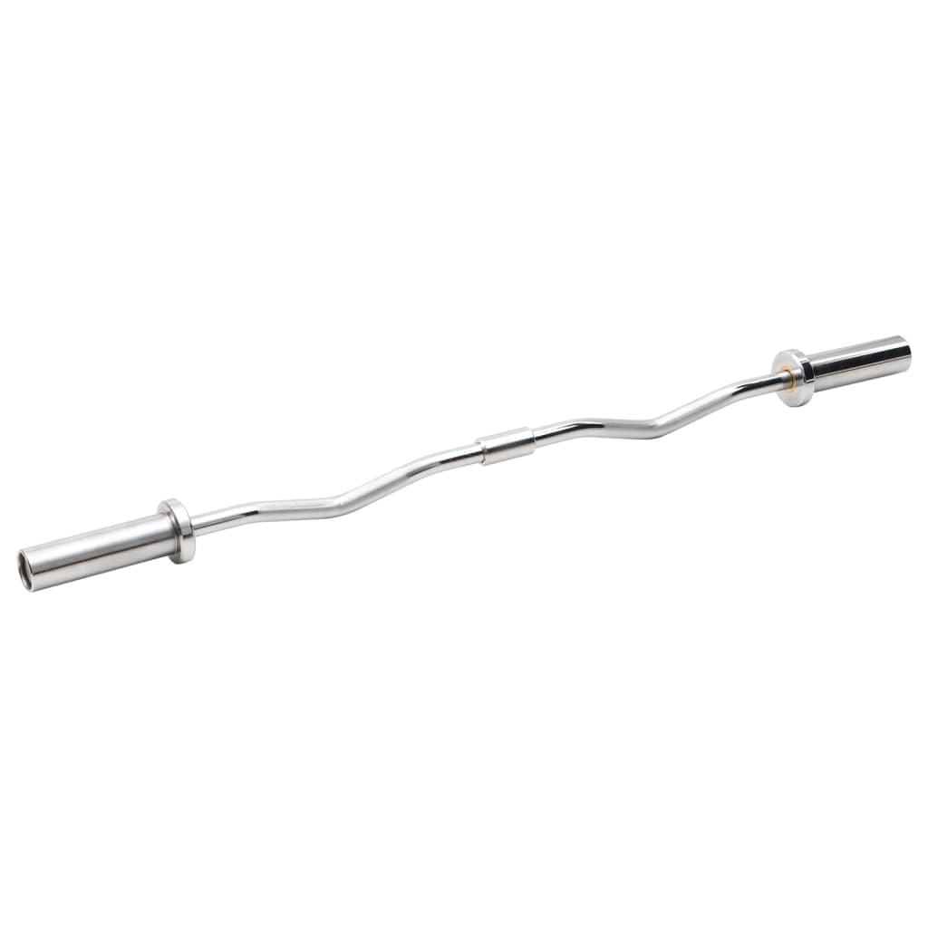 VidaXL Curlstang olympisch 120 cm staal