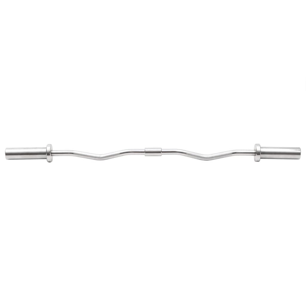 VidaXL Curlstang olympisch 120 cm staal
