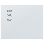 VidaXL Magneetbord voor aan de wand 50x40 cm gehard glas wit